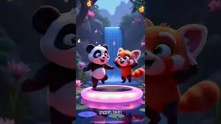 Happy Song for Kids | Fuzzy Hugs is Back! 🐼✨ Come Dance with Us!