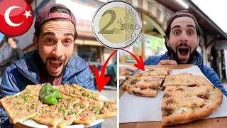 JE MANGE LES MEILLEURES PIZZAS DE TURQUIE A KONYA POUR 2€ 🇹🇷 (Famous Turkish Pizza)