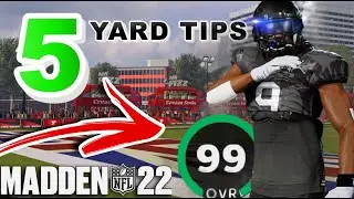 5 БЕЗУМНЫХ СОВЕТОВ ДЛЯ MADDEN 22 THE YARD! ВОСПОЛЬЗУЙТЕСЬ НИМИ ПРЯМО СЕЙЧАС, ЧТОБЫ НАЧАТЬ ВЫИГРЫВ...