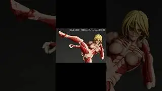 Amaizing Yamaguchi news  photo of kaiyodo revoltech attack on titan female titan, armor titan