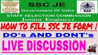 SSC JE 2020 | HOW TO APPLY FOR SSC JE 2020 | QnA | SSC JE 2019 KEY POINTS |