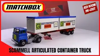 Scammell Articulated Container Truck  - By MATCHBOX - [Showcase Matchbox]