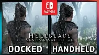 Hellblade: Senua's Sacrifice | Docked & Handheld | Frame Rate Test on Switch