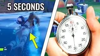 SWIM 50 METRES IN UNDER 5 SECONDS *FAST GUIDE* (SWIM 50M IN UNDER 5S - FORTNITE)