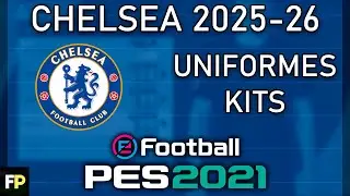 PES 2021 - Uniformes/kits Chelsea (25-26) Xbox