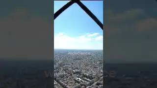 la beauté vue d'en haut, la tour eiffel