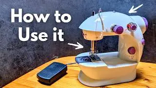 How to Operate a Mini Sewing Machine - Tips & Tricks (Beginners User Guide)