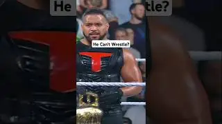 You can't Wrestle Chants on Tonga Loa #wwe #wwesmackdown #wrestling