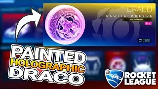 PAINTED HOLOGRAPHIC DRACOS! | Rocket League Item Shop | 4/3/21