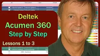 ❇️ Deltek Acumen 360 &ndash; Step by Step ❇️ 1 to 3 ❇️ Acceleration & Schedule Optimisation Made Easy