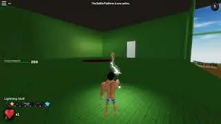 Robloxian Warriors: Remastered Lightning Staff / Gear Showcase