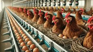 From Egg to Meat Complete Hen Farming and Processing Factory Journey (Full Industrial Process)