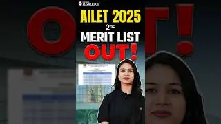 AILET 2025 2nd Provisional Merit List is Out! #AILETCounselling #nludelhi