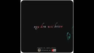 Burom bad ka akor khasi song 🥀🔰🔰 black screen status