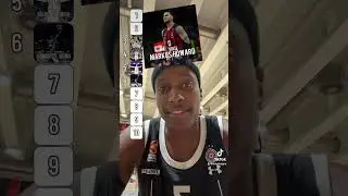 TOP 10 Blind RANKING CHALLENGE with Frank Ntilikina | Partizan