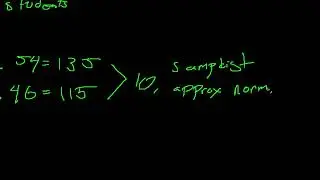 Inference for proportions video tutorial