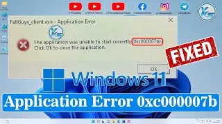 ✅ How To Fix Application Error 0xc000007b in Windows 11/10/8