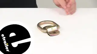 etrailer | Breaking Down the CargoSmart Anti-Rattle D-Ring Tie-Down Anchor