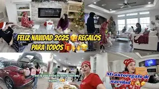 ASÍ RECIBIMOS LA NAVIDAD 🪅 2025 EN FAMILIA 🙏🥹 REGALOS 🎁 PARA TODOS 🙌🏼😜  