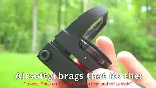 Rail Riflescope Hunting Airsoft Optics Scope Holographic Red Dot