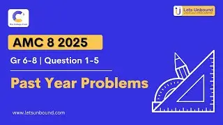 Mastering AMC 8 2025 | Past Year Problems | Grades 6-8  #Tips&Tricks #RevisionClass