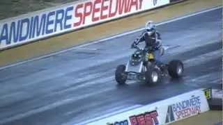 Bombardier ds650 Atv Drag race