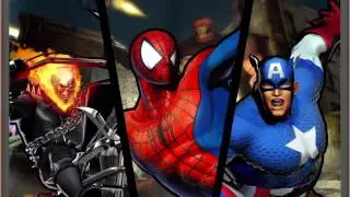 ULTIMATE MARVEL VS. CAPCOM 3 Spiderman,Captain America,Ghost Rider Gameplay Request