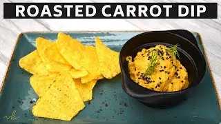 Roasted Carrot Dip (Easy and Tasty, PERFECT FOR SNACKING)