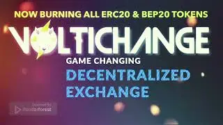 VOLTICHANGE DEFLATIONARY DEX (DECENTRALIZED EXCHANGE) ⚡🔥