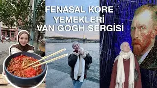 Fenasal Kore Yemekleri🍱🥢, Van Gogh Sergisi🧑🏻‍🎨