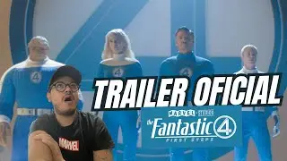 Trailer 4 fantásticos: First Steps ....  Pinta para exito #fantasticfour #marvel