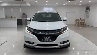 Honda Vezel 1.5X CVT 2015 Push Start Revcam White - SKW9388X