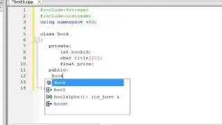 File Handling in CPP Store Object Data in a file
