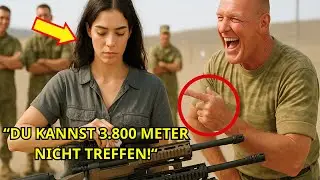 Sie Putzte Nur Waffen — Dann Fordert Ein Spezialkräfte-Scharfschütze Sie Auf, 3800 Meter Zu Treffen