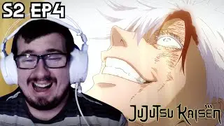 GOJO REACHING GODHOOD! JUJUTSU KAISEN SEASON 2 EPISODE 4 REACTION! (REDIRECT LINK)