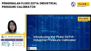 Pengenalan Fluke 2271A Industrial Pressure Calibrator