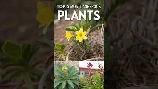 Top 5 Most Dangerous Plants That Could Kill You #shorts