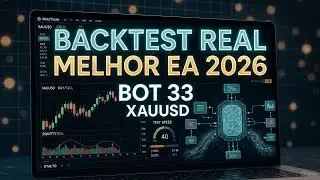 TESTANDO O MELHOR EA 2026 NO XAUUSD  BACKTEST REAl