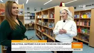Lejla Sinani Dërguti – bibliotekiste në shkollën model 