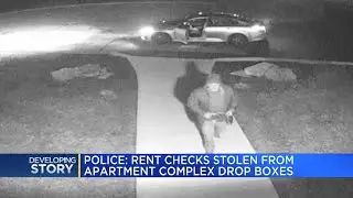 Police: Rent checks stolen from apartment complex drop boxes