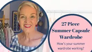 27 Piece Summer Capsule Wardrobe