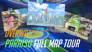 OVERWATCH 2 PARA&Iacute;SO - NEW MAP - FULL MAP TOUR - RIO DE JANEIRO