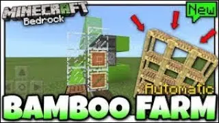 How to Build a Automatic Zero Tick Bamboo Farm!!! 45 Stacks Per Hour