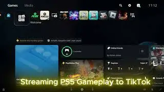 Streaming from PS5 to TikTok Live Studio #PS5 #tiktoklivestudio