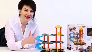 Распаковываем и играем в настоящую парковку Garage Playset.