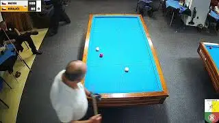 Czech league | Balkline 52/2 | D3 | 4th round | Josef Roth v Theodor Krajč&iacute;