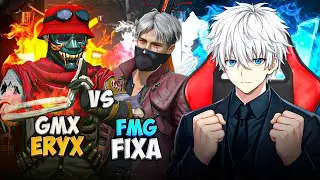 GMX EryX vs FMG FiXA 😈 | Ultimate Free Fire 1v1 Battle @itsrajlive @BlackShoutGaming 