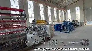 HTK wire mesh machinery Workshop scene display