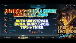 TWISTED FATE GUIDE! | League Of Legends WildRift #lolwr #lolwrindo #twistedfateguide