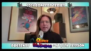 Oliver Wakeman Invites You to Drum Talk TV Brilliance for Live Concert / Q&A Sat. April 20, Noon PDT